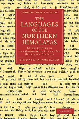 Bailey |  Languages of the Northern Himalayas | Buch |  Sack Fachmedien