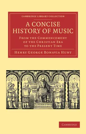 Hunt |  A Concise History of Music | Buch |  Sack Fachmedien