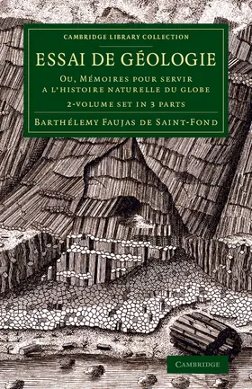 Faujas-de-St.-Fond |  Essai de Géologie 2 Volume Set in 3 Pieces | Buch |  Sack Fachmedien