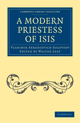 Solovyov / Leaf |  A Modern Priestess of Isis | Buch |  Sack Fachmedien
