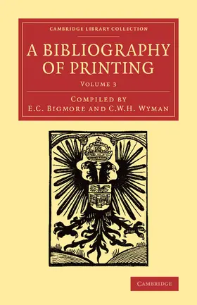  A Bibliography of Printing | Buch |  Sack Fachmedien