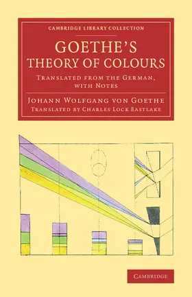 Goethe |  Goethe's Theory of Colours | Buch |  Sack Fachmedien