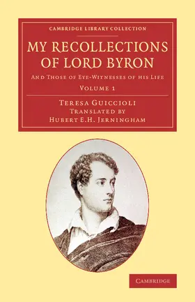 Guiccioli |  My Recollections of Lord Byron | Buch |  Sack Fachmedien