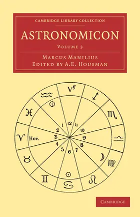 Manilius / Housman |  Astronomicon - Volume 3 | Buch |  Sack Fachmedien