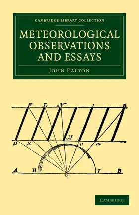 Dalton |  Meteorological Observations and Essays | Buch |  Sack Fachmedien