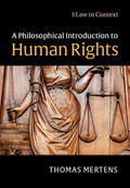 Mertens |  A Philosophical Introduction to Human Rights | Buch |  Sack Fachmedien