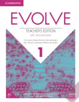 Speck / Rimmer / Sahutoglu |  Evolve Level 1 Teacher's Edition with Test Generator | Buch |  Sack Fachmedien