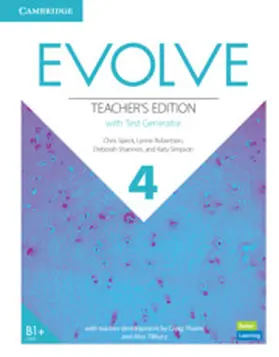 Speck / Robertson / Shannon |  Evolve Level 4 Teacher's Edition with Test Generator | Buch |  Sack Fachmedien