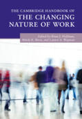 Hoffman / Shoss / Wegman |  The Cambridge Handbook of the Changing Nature of Work | Buch |  Sack Fachmedien