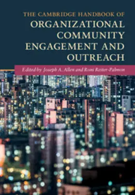 Allen / Reiter-Palmon |  The Cambridge Handbook of Organizational Community Engagement and Outreach | Buch |  Sack Fachmedien