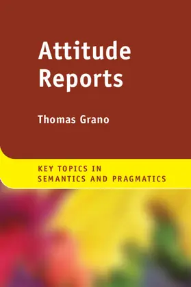 Grano | Attitude Reports | Buch | 978-1-108-42328-1 | sack.de