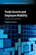 Kolasa |  Trade Secrets and Employee Mobility | Buch |  Sack Fachmedien