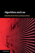Ebers / Navas |  Algorithms and Law | Buch |  Sack Fachmedien