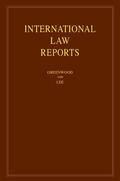 Greenwood / Lee |  International Law Reports: Volume 177 | Buch |  Sack Fachmedien