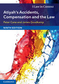 Cane / Goudkamp |  Atiyah's Accidents, Compensation and the Law | Buch |  Sack Fachmedien