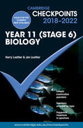 Leather |  Cambridge Checkpoints Year 11 (Stage 6) Biology | Buch |  Sack Fachmedien