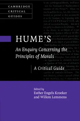 Kroeker / Lemmens |  Hume's An Enquiry Concerning the Principles of Morals | Buch |  Sack Fachmedien