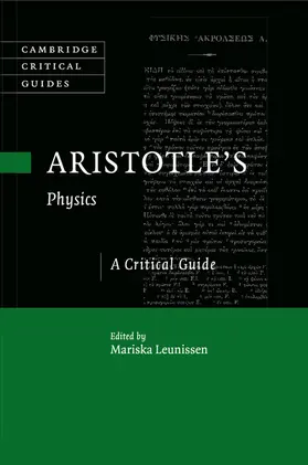Leunissen |  Aristotle's Physics | Buch |  Sack Fachmedien