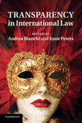 Bianchi / Peters |  Transparency in International Law | Buch |  Sack Fachmedien
