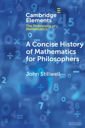 Stillwell |  A Concise History of Mathematics for Philosophers | Buch |  Sack Fachmedien