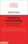 Elias |  Fairness in Criminal Justice | Buch |  Sack Fachmedien