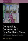 Hatter |  Composing Community in Late Medieval Music | Buch |  Sack Fachmedien