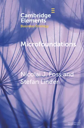 Foss / Linder |  Microfoundations | Buch |  Sack Fachmedien