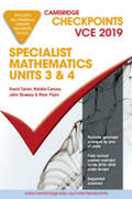 Tynan / Caruso / Dowsey |  Cambridge Checkpoints VCE Specialist Mathematics 3&4 2019 and QuizMeMore | Buch |  Sack Fachmedien