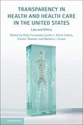 Cohen / Fernandez Lynch / Shachar |  Transparency in Health and Health Care in the United States | Buch |  Sack Fachmedien
