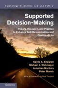 Shogren / Wehmeyer / Martinis |  Supported Decision-Making | Buch |  Sack Fachmedien