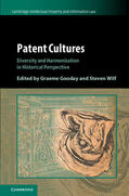 Gooday / Wilf |  Patent Cultures | Buch |  Sack Fachmedien