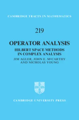 Agler / McCarthy / Young | Operator Analysis | Buch | 978-1-108-48544-9 | sack.de