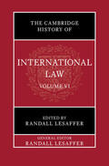 Lesaffer |  The Cambridge History of International Law: Volume 6, International Law in Early Modern Europe | Buch |  Sack Fachmedien
