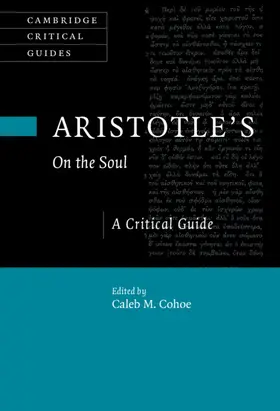 Cohoe | Aristotle's On the Soul | Buch | 978-1-108-48583-8 | www.sack.de