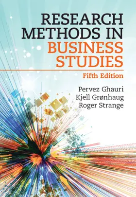 Ghauri / Grønhaug / Strange | Research Methods in Business Studies | Buch | 978-1-108-48674-3 | sack.de