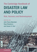 Marshall / Kuo / Rowberry |  The Cambridge Handbook of Disaster Law and Policy | Buch |  Sack Fachmedien