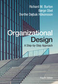Burton / Obel / Håkonsson |  Organizational Design | Buch |  Sack Fachmedien