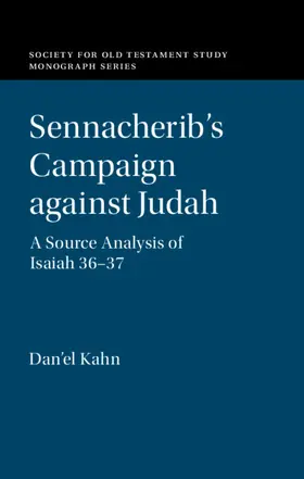 Kahn |  Sennacherib's Campaign against Judah | Buch |  Sack Fachmedien