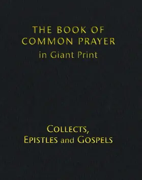Prayer Book |  Book Of Common Prayer Large Print, CP800 | Buch |  Sack Fachmedien
