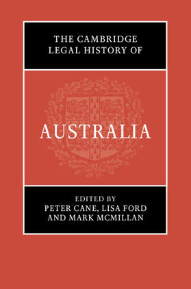 Cane / Ford / McMillan |  The Cambridge Legal History of Australia | Buch |  Sack Fachmedien