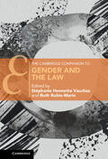 Hennette Vauchez / Rubio-Marín |  The Cambridge Companion to Gender and the Law | Buch |  Sack Fachmedien