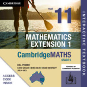 Pender / Sadler / Ward | Cambridge Maths Stage 6 NSW Extension 1 Year 11 Digital (Card) | Sonstiges | 978-1-108-57908-7 | sack.de