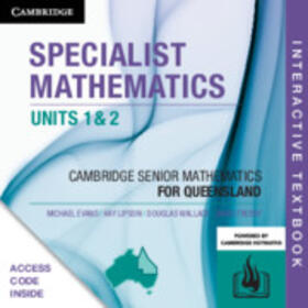 Evans / Wallace / Lipson | CSM QLD Specialist Mathematics Units 1 and 2 Digital (Card) | Sonstiges | 978-1-108-62399-5 | sack.de