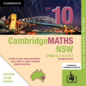 Palmer / Greenwood / Woolley | Cambridge Maths Stage 5 NSW Year 10 5.1/5.2/5.3 Online Teaching Suite (Card) | Sonstiges | 978-1-108-62528-9 | sack.de