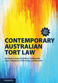 Kyriakakis / Popa / Rochford |  Contemporary Australian Tort Law | Buch |  Sack Fachmedien