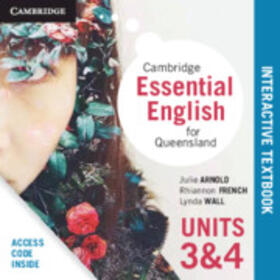 Arnold / French / Wall | Cambridge Essential English for Queensland Units 3&4 Digital (Card) | Sonstiges | 978-1-108-63511-0 | sack.de