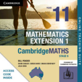 Pender / Sadler / Ward | Cambridge Maths Stage 6 NSW Extension 1 Year 11 Online Teaching Suite (Card) | Sonstiges | 978-1-108-66970-2 | sack.de