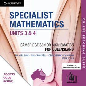 Evans / Cracknell / Astruc |  CSM QLD Specialist Mathematics Units 3 and 4 Online Teaching Suite (Card) | Sonstiges |  Sack Fachmedien