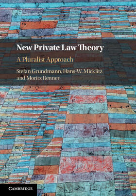 Grundmann / Micklitz / Renner | New Private Law Theory | Buch | 978-1-108-70776-3 | sack.de