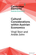 Storr / John |  Cultural Considerations Within Austrian Economics | Buch |  Sack Fachmedien